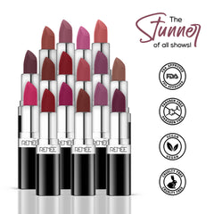 RENEE Stunner Matte Lipstick, 4Gm