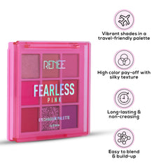 RENEE Fearless Eyeshadow Palette 12gm