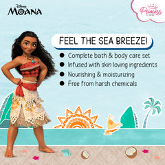 Princess By RENEE Disney Moana Bath & Body Care Set